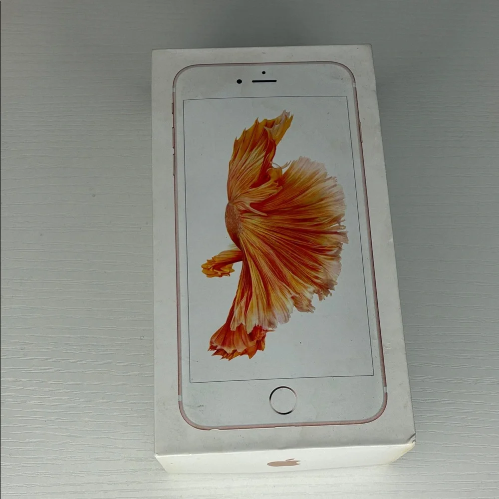 Apple iPhone 6s Rose Gold - Classic Rose Gold Smartphone box